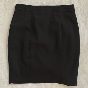 H&M Women’s Black Midi Skirt, Size 10